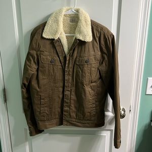 Faherty Timberline Trucker Jacket, Sherpa lined